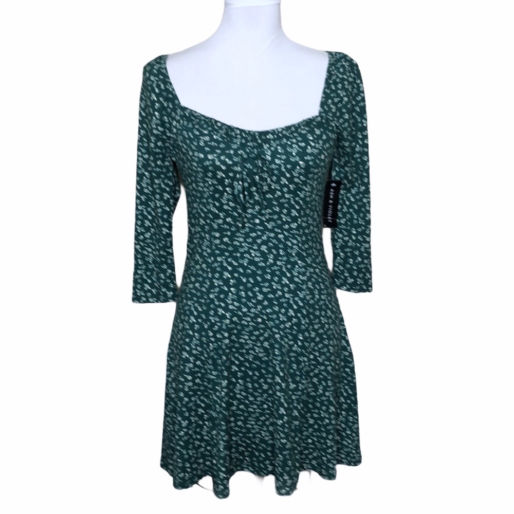 Stitch Fix Ash & Violet print fit & flare dress